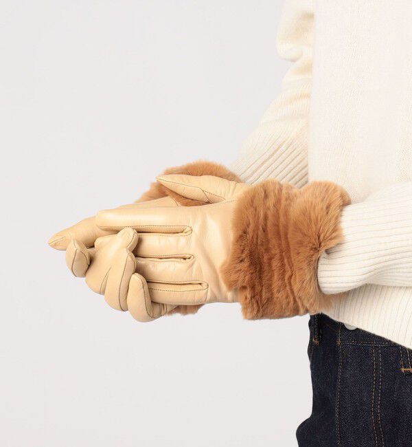 TOMORROWLAND GOODS「Gala Gloves レッキスファー グローブ」|手袋|