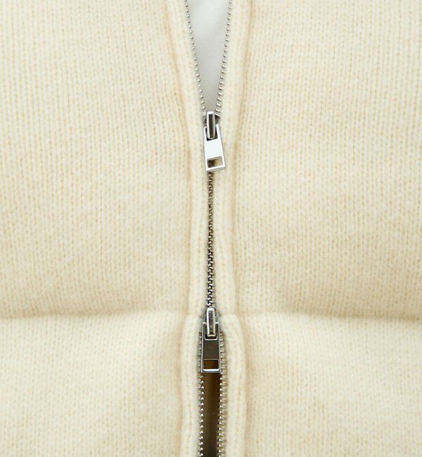 MACPHEE「パデッドニット ショートブルゾン」|ブルゾン・スタジャン|