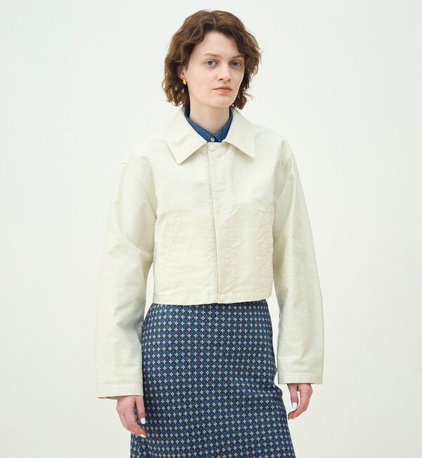 MACPHEE「ヘビーモールスキン ショートブルゾン」|ブルゾン・スタジャン|