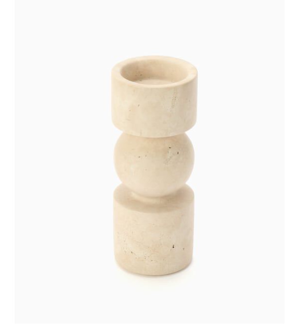 journal standard Furniture「TRAVERTINE CANDLE HOLDER　キャンドルホルダー」|その他|