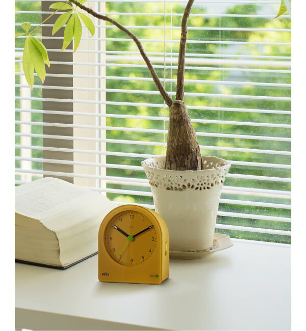 HIROB「BRAUN ALARM CLOCK YELLOW BC22Y」|クロック・置時計|イエロー
