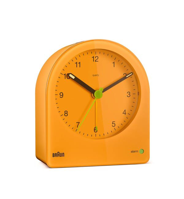 HIROB「BRAUN ALARM CLOCK YELLOW BC22Y」|クロック・置時計|