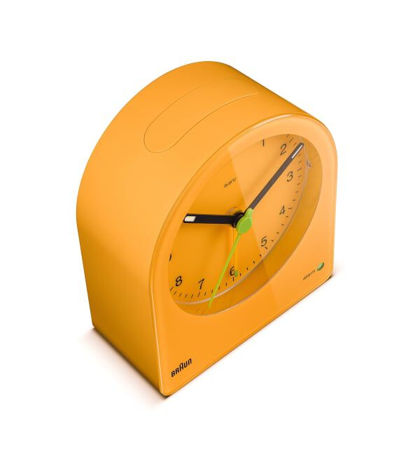 HIROB「BRAUN ALARM CLOCK YELLOW BC22Y」|クロック・置時計|