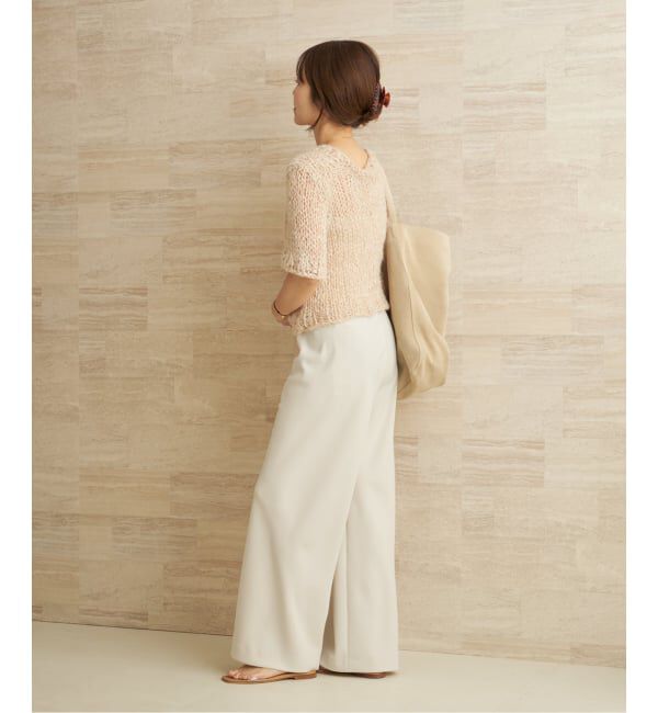 一部カラーWEB限定追加予約》Bias Relax パンツ 7（Plage）｜ルミネの