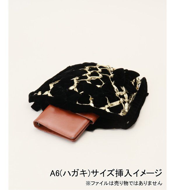 IENA「LUDLOW/ラドロー ribbon bag LD24A-BG015」|ショルダー・メッセンジャー|