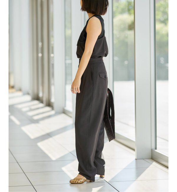 IENA LA BOUCLE「IENA LA BOUCLE カーブボリュームパンツ」|スラックス|