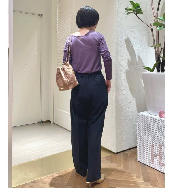 SLOBE IENA「《追加》コットンシルク2wayカーディガン」|カーディガン|