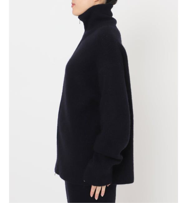 VERMEIL par iena「woolyakmix  knit ZIPカーディガン」|カーディガン|