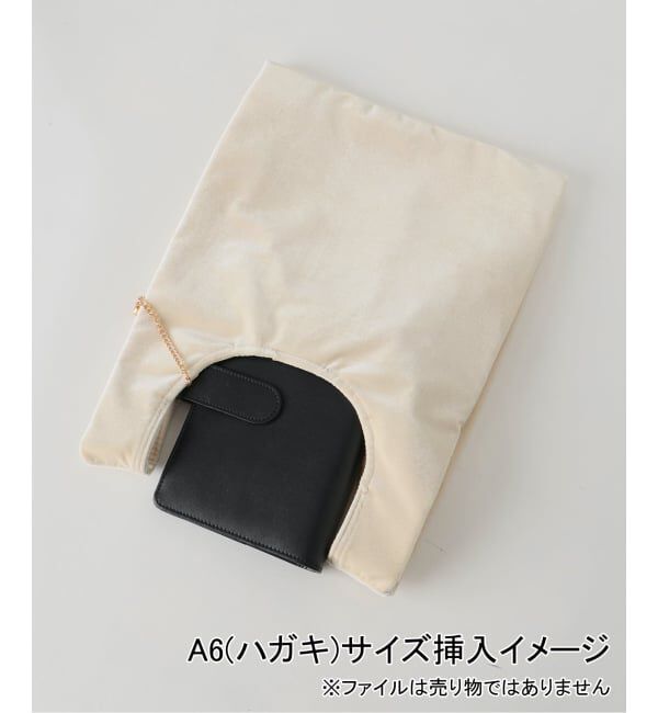 SLOBE IENA「Ex-Libris Paris SLOBE別注 ベロアバッグ」|トートバッグ|