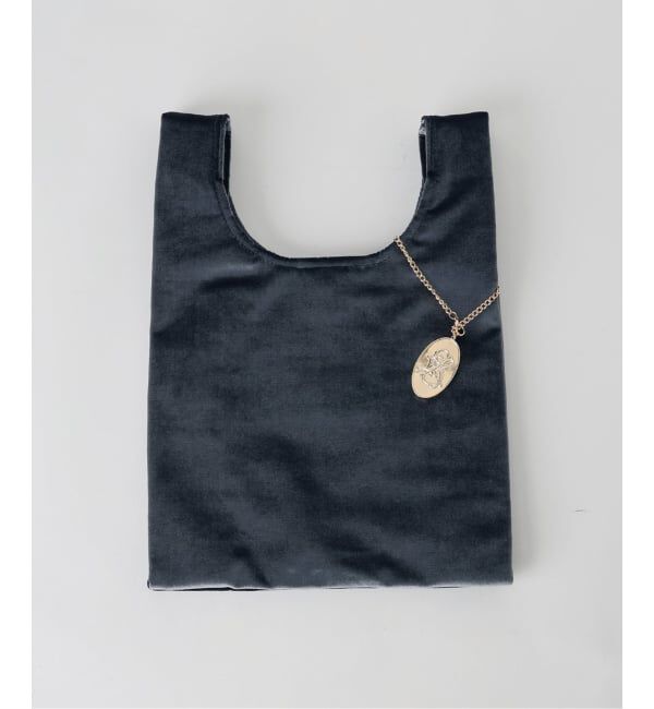 SLOBE IENA「Ex-Libris Paris SLOBE別注 ベロアバッグ」|トートバッグ|