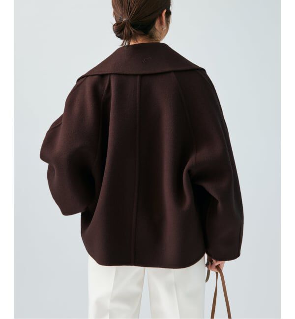 VERMEIL par iena「super120s ビッグショールリバーコート」|その他|