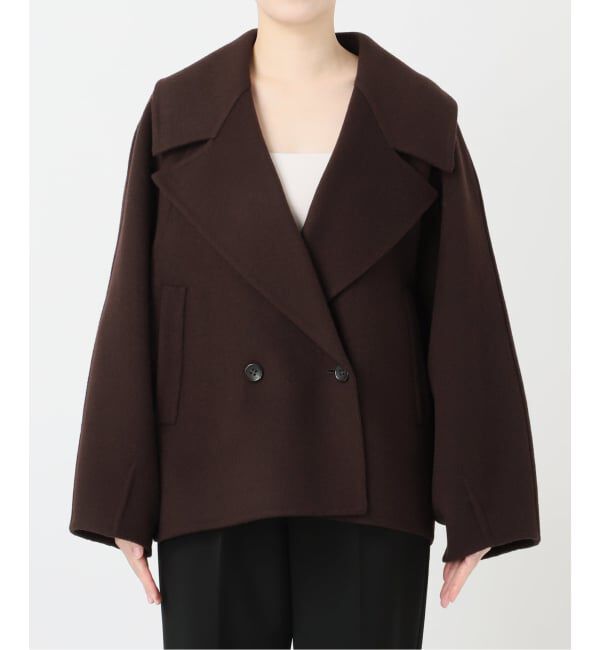 VERMEIL par iena「super120s ビッグショールリバーコート」|その他|
