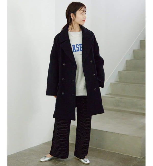 SLOBE IENA「《WEB限定/追加2》MARSEILLE ロゴスウェット」|スウェット・ジャージ|