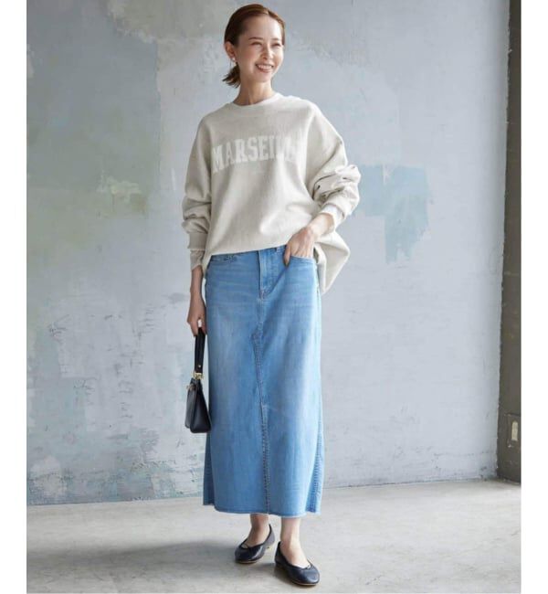 SLOBE IENA「《WEB限定/追加2》MARSEILLE ロゴスウェット」|スウェット・ジャージ|