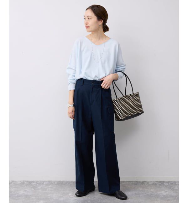 SLOBE IENA「ERISILK Mixオーバーニット」|ニット・セーター|