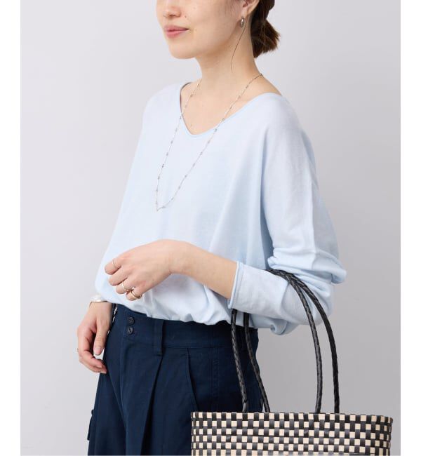 SLOBE IENA「ERISILK Mixオーバーニット」|ニット・セーター|