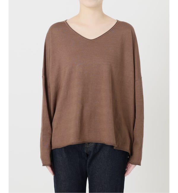 SLOBE IENA「ERISILK Mixオーバーニット」|ニット・セーター|