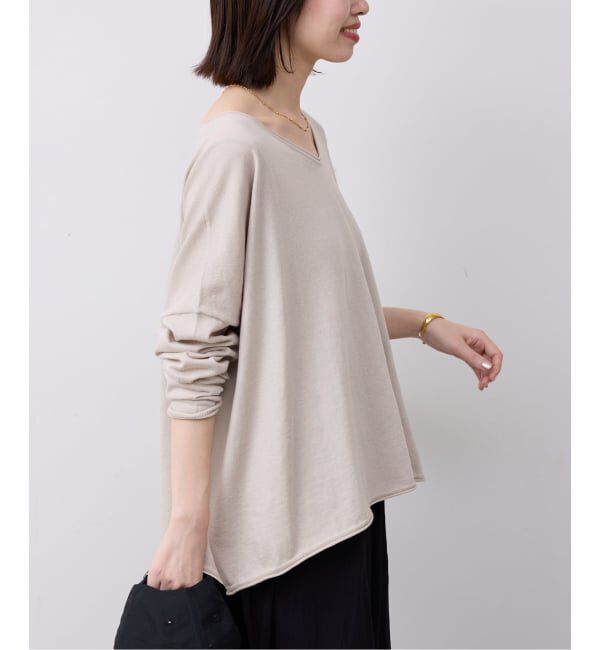 SLOBE IENA「ERISILK Mixオーバーニット」|ニット・セーター|