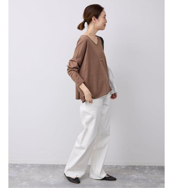 SLOBE IENA「ERISILK Mixオーバーニット」|ニット・セーター|