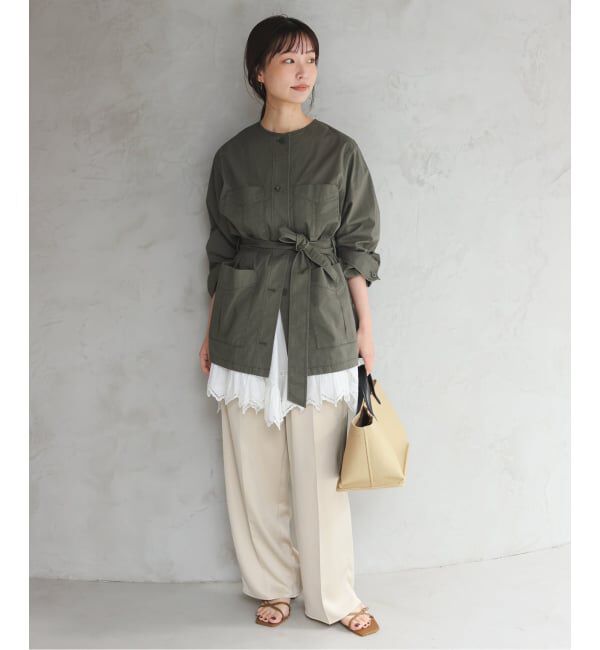 SLOBE IENA「《予約》ARTESANOS/アルテサノス キャンバストートバッグ EX1-3725」|トートバッグ|