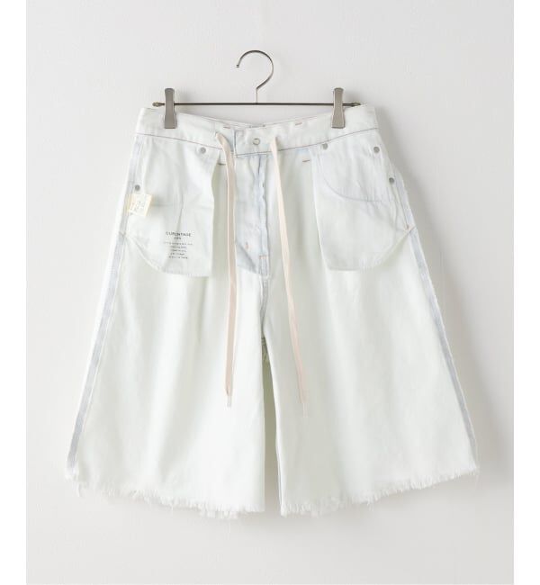 IENA LA BOUCLE「CURRENTAGE/カレンテージ ブリーチ ショートデニム A2561FP502」|デニム|