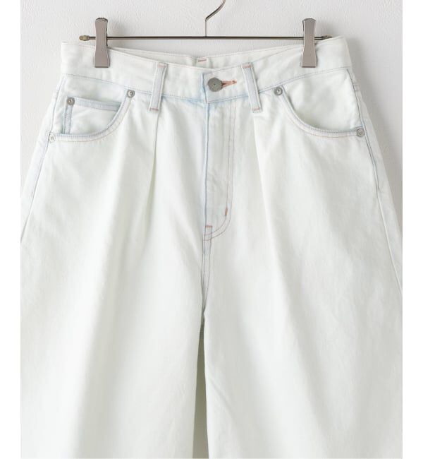 IENA LA BOUCLE「CURRENTAGE/カレンテージ ブリーチ ショートデニム A2561FP502」|デニム|