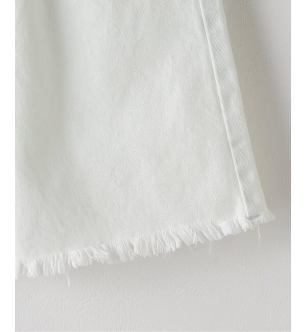 IENA LA BOUCLE「CURRENTAGE/カレンテージ ブリーチ ショートデニム A2561FP502」|デニム|