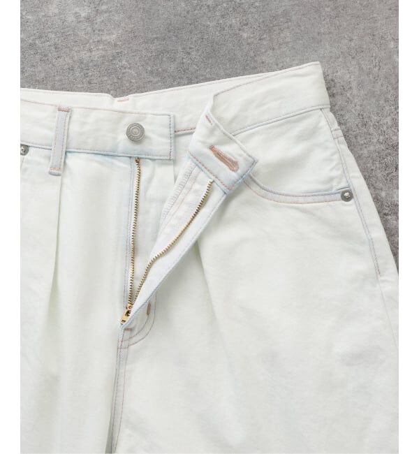 IENA LA BOUCLE「CURRENTAGE/カレンテージ ブリーチ ショートデニム A2561FP502」|デニム|