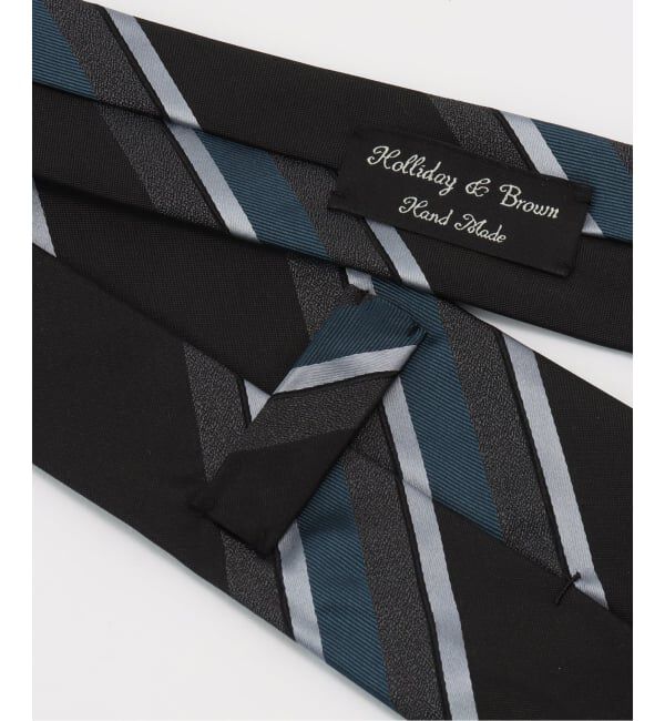 EDIFICE「Holliday & Brown(ホリデー & ブラウン) ジャガード ストライプ タイ」|ネクタイ・蝶ネクタイ|