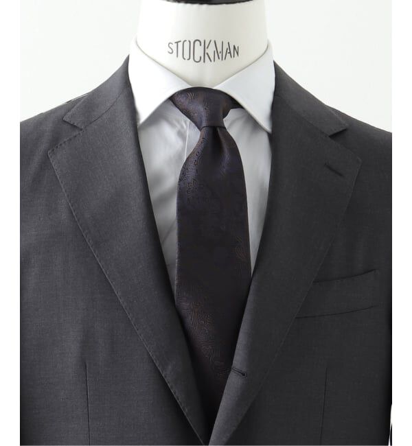 EDIFICE「PB シャドーペイズリータイ」|ネクタイ・蝶ネクタイ|ブラウン