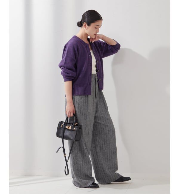 journal standard L'essage「《追加》TWINKLE スキッパーカーディガン」|カーディガン|