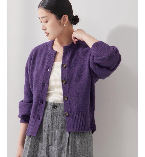 journal standard L'essage「《追加》TWINKLE スキッパーカーディガン」|カーディガン|