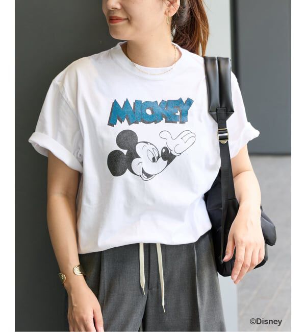 JOURNAL STANDARD「【一部店舗＋WEB限定】MICKEY / JS Tシャツ」|Tシャツ・カットソー|