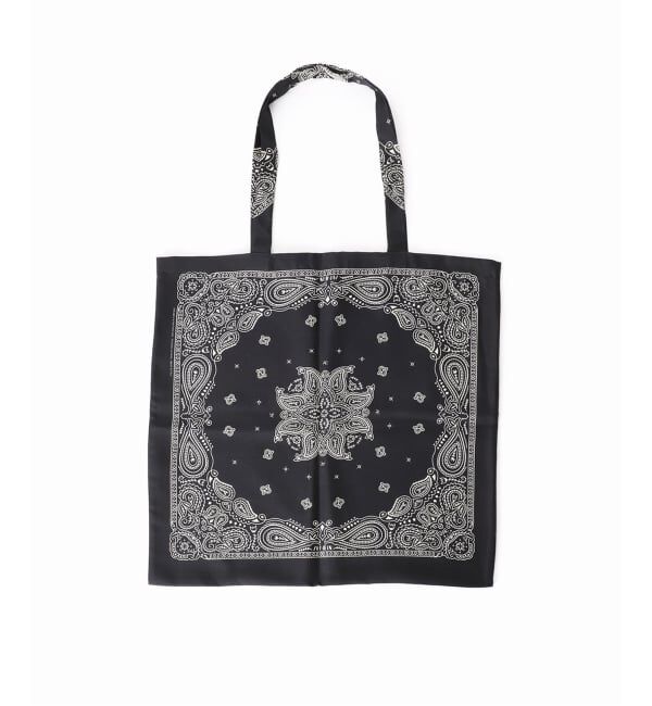journal standard L'essage「《追加2》【AENEIS/エネス】 MINIMAL BANDANA SILK TOTE BAG：トートバッグ」|トートバッグ|