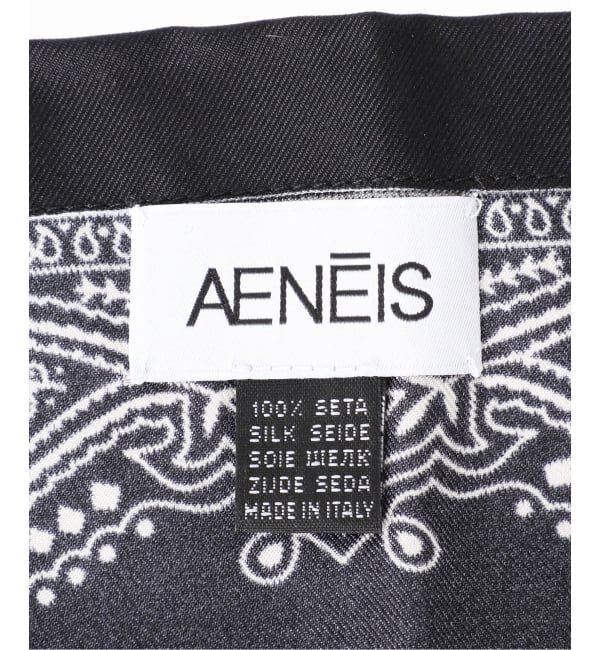 journal standard L'essage「《追加2》【AENEIS/エネス】 MINIMAL BANDANA SILK TOTE BAG：トートバッグ」|トートバッグ|