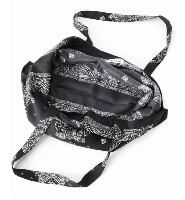 journal standard L'essage「《追加2》【AENEIS/エネス】 MINIMAL BANDANA SILK TOTE BAG：トートバッグ」|トートバッグ|