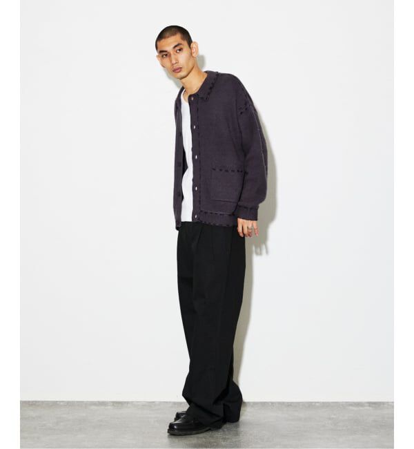 JOURNAL STANDARD「ハンド ステッチ ブラッシュド カーディガン」|カーディガン|