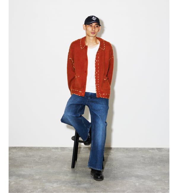 JOURNAL STANDARD「ハンド ステッチ ブラッシュド カーディガン」|カーディガン|