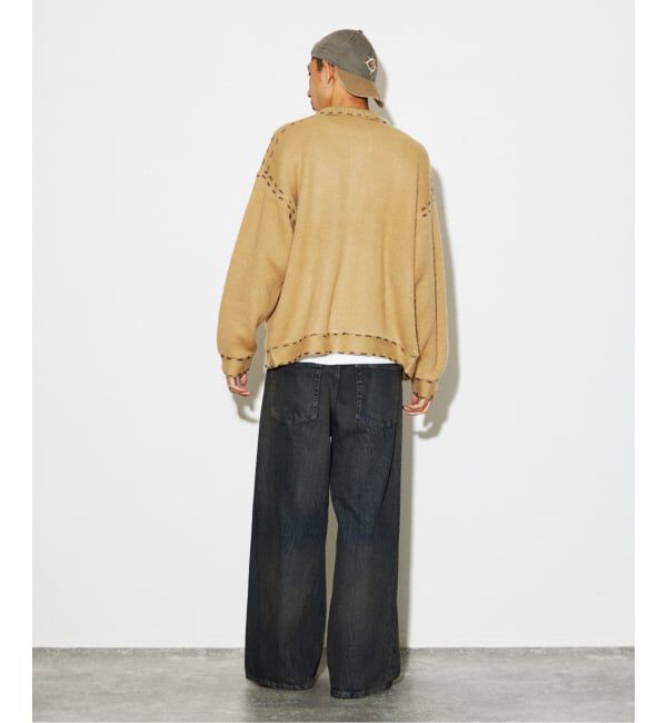 JOURNAL STANDARD「ハンド ステッチ ブラッシュド カーディガン」|カーディガン|