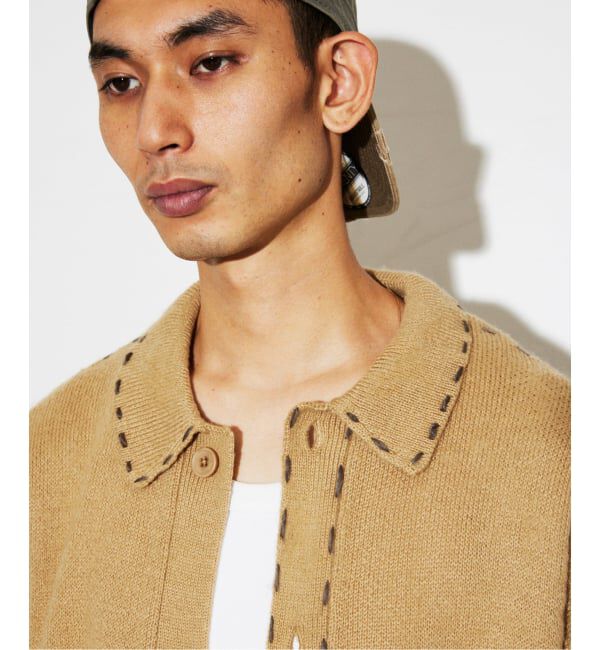 JOURNAL STANDARD「ハンド ステッチ ブラッシュド カーディガン」|カーディガン|