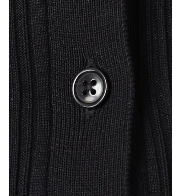 journal standard L'essage「【JANE SMITH】16G RIB HOOD CARDIGAN：ニットカーディガン」|カーディガン|