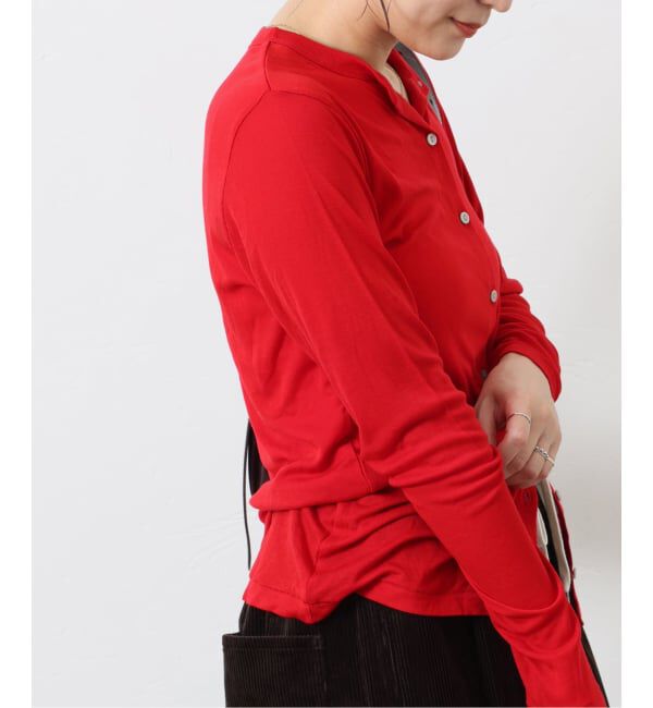 JOURNAL STANDARD「《追加2》ウールMIX シアークルーネックカーディガン」|カーディガン|