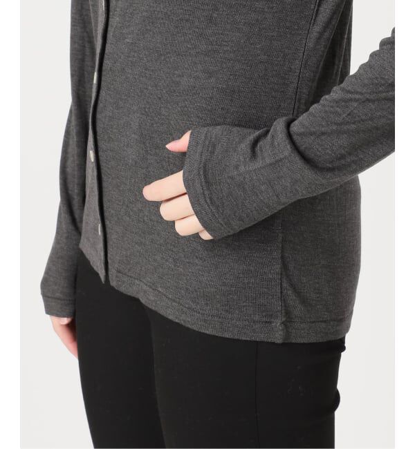 JOURNAL STANDARD「《追加2》ウールMIX シアークルーネックカーディガン」|カーディガン|