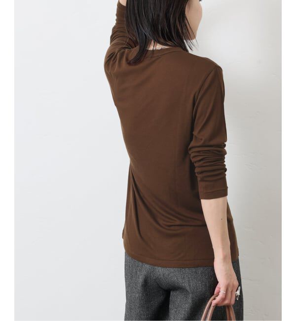 JOURNAL STANDARD「《追加2》ウールMIX シアークルーネックカーディガン」|カーディガン|