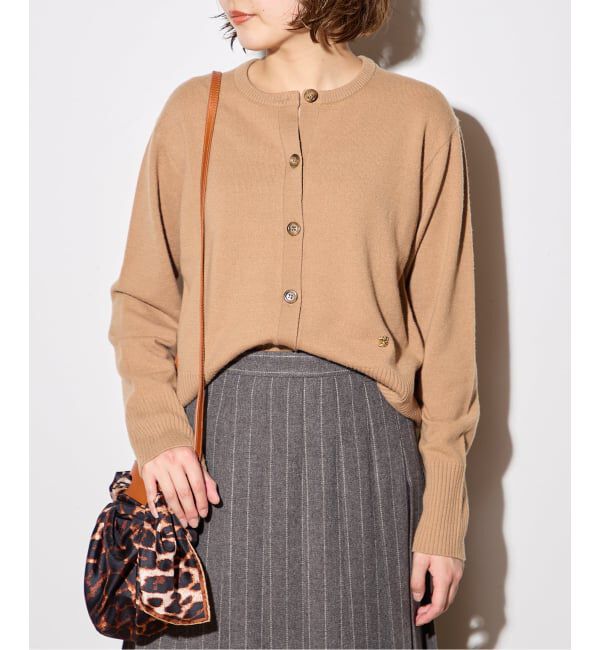 journal standard L'essage「originクルーネックカーディガン」|カーディガン|キャメル