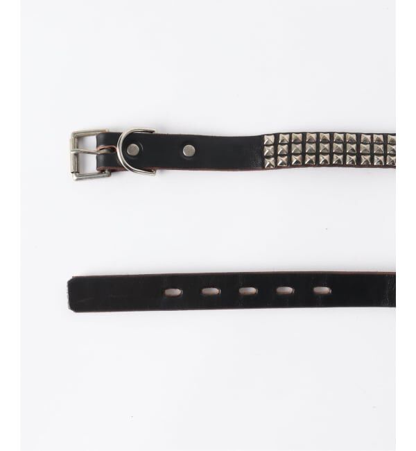 JOURNAL STANDARD「MADE IN CALIF Pylamid Studs 3line Belt」|ベルト|