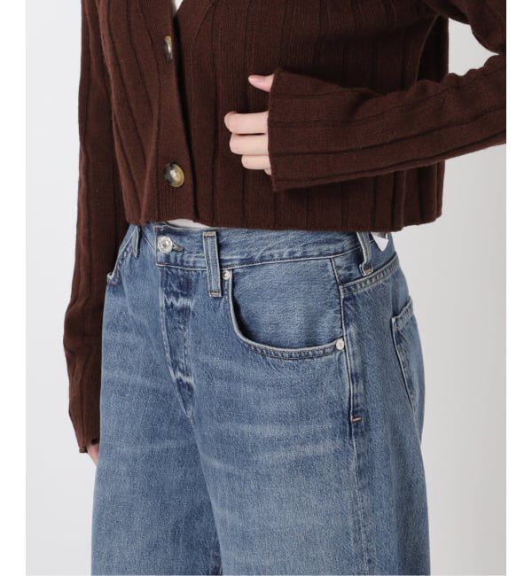 journal standard L'essage「ワイドRIBショートカーディガン」|カーディガン|