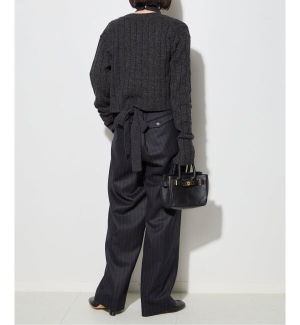 journal standard L'essage「ワイドRIBショートカーディガン」|カーディガン|