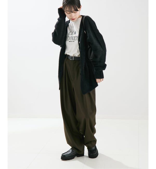 journal standard L'essage「FOX&スーパーファインメリノ カーディガン」|カーディガン|