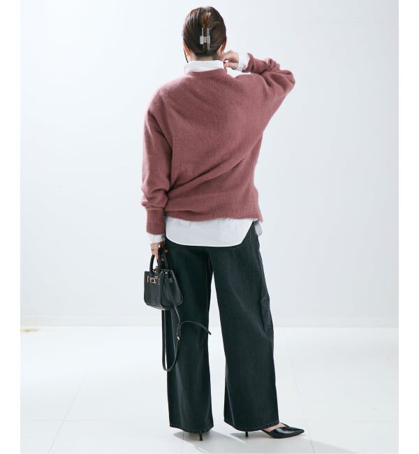 journal standard L'essage「FOX&スーパーファインメリノ カーディガン」|カーディガン|